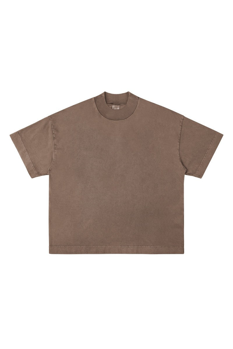 Oversized High Collar Tee Version 5 - chiclara