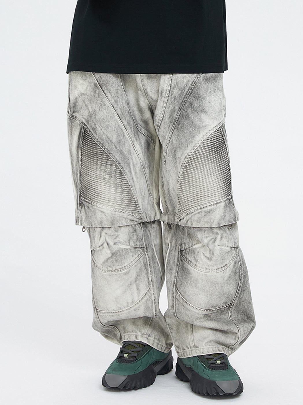 Moto Convertible Cargo Pants