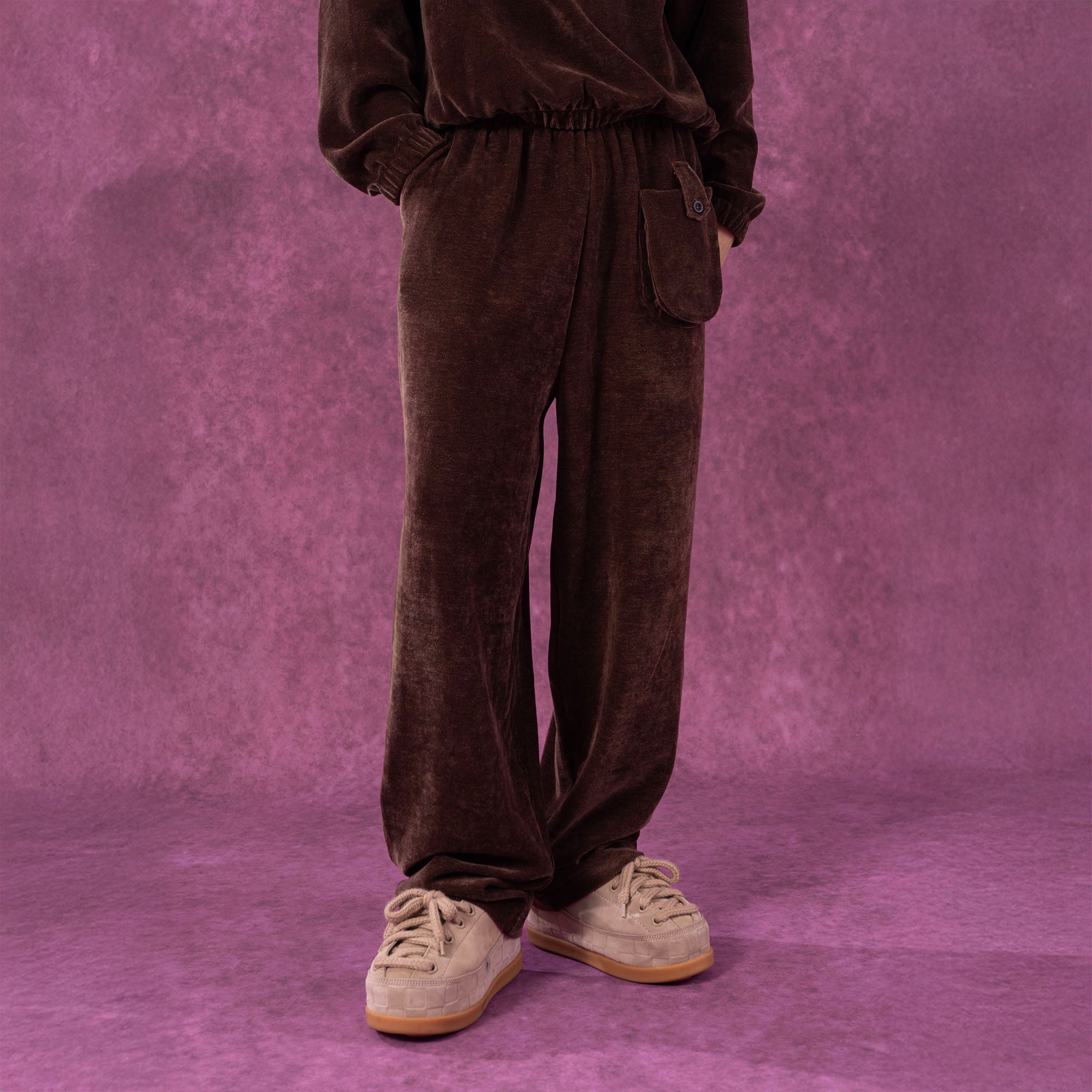 Velvet Pocket Lounge Pants