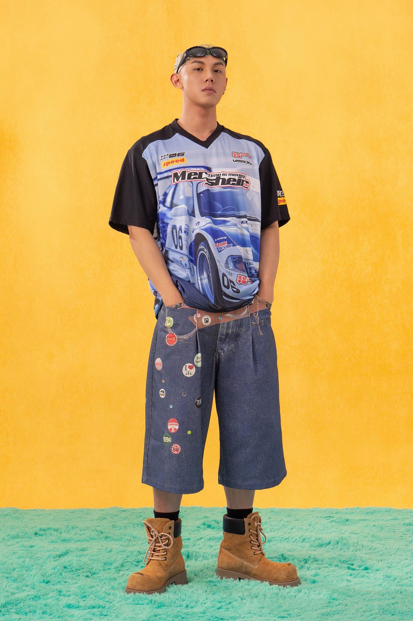 レーシングカーグラフィックジャージ