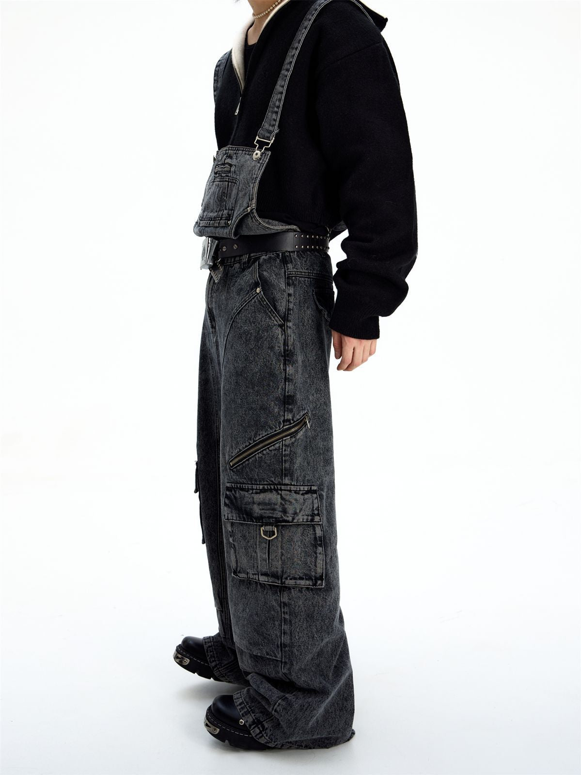 Unisex Denim Jeans Overall - chiclara