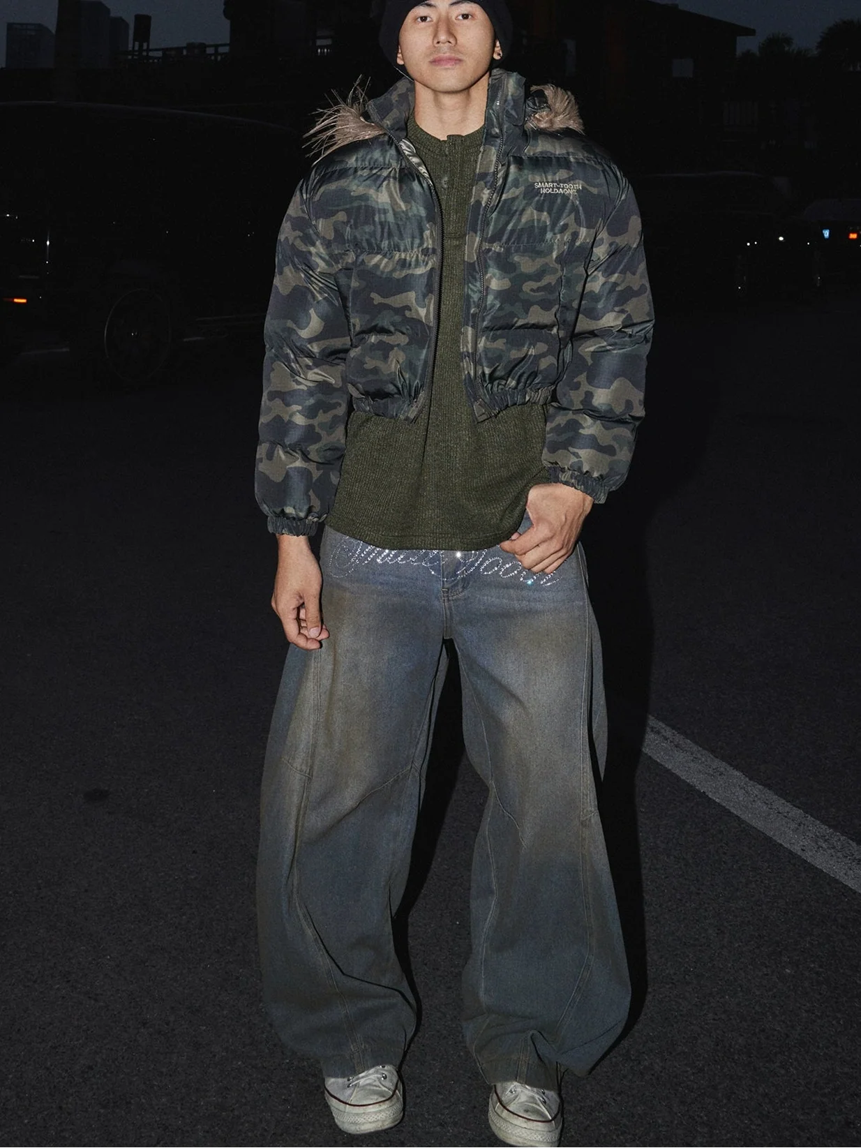 Urban Recon Camo Puffer Jacket