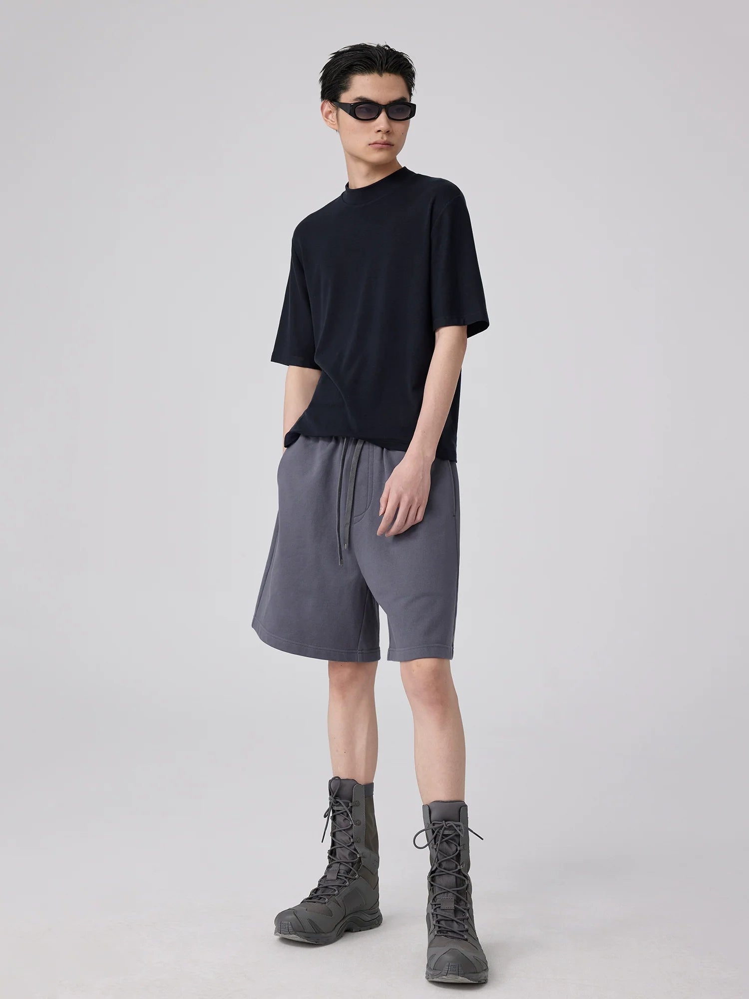 Unisex Casual Drawstring Lounge Shorts