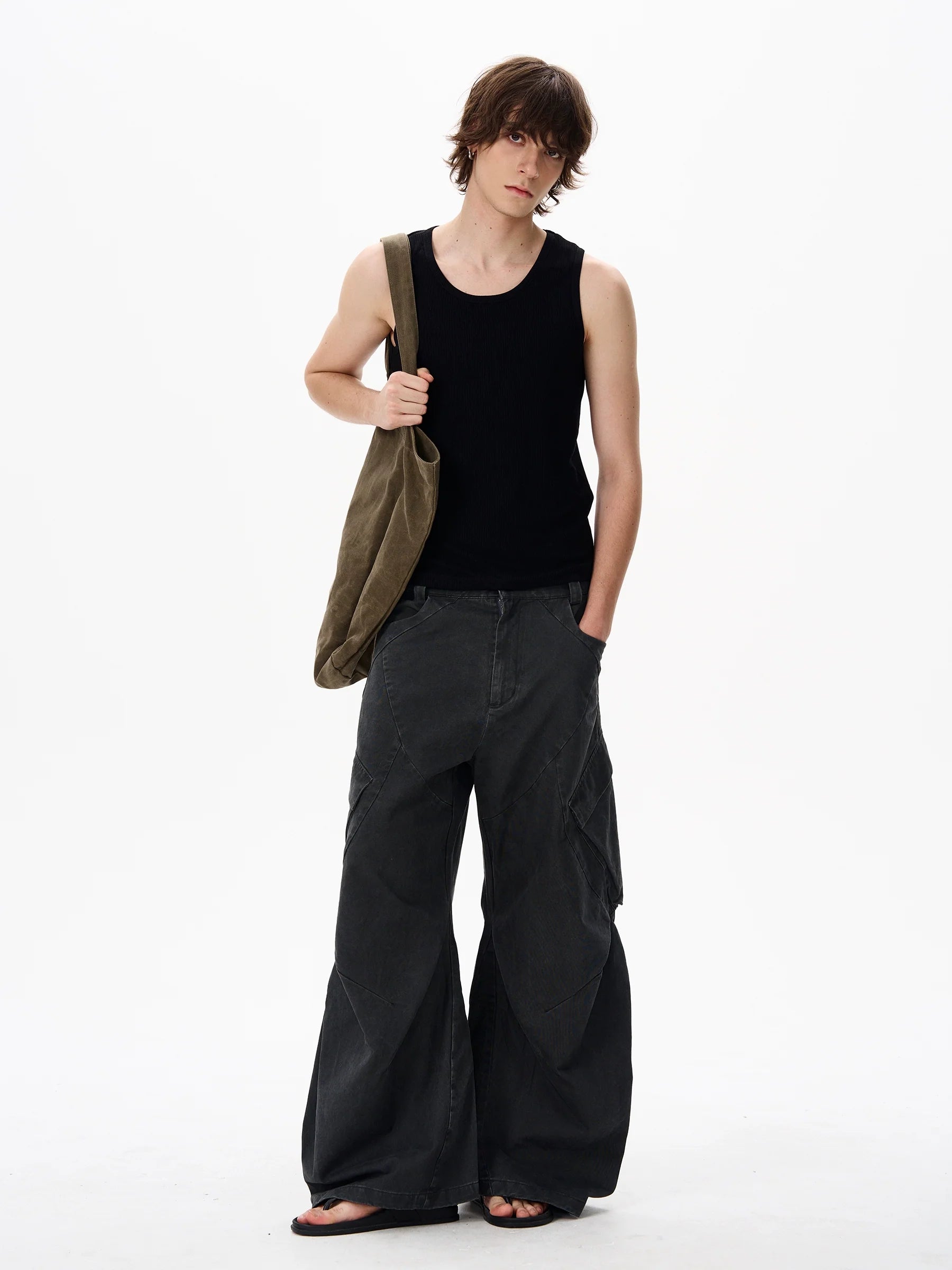 Ribbed Cotton Tank Top