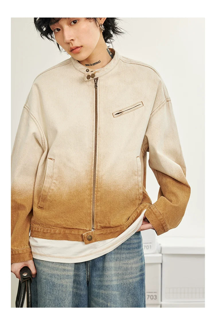 Octopusme Gradient Denim Jacket