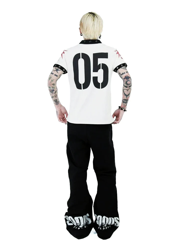CrimsonStar 05 Skull Crest Polo Shirt