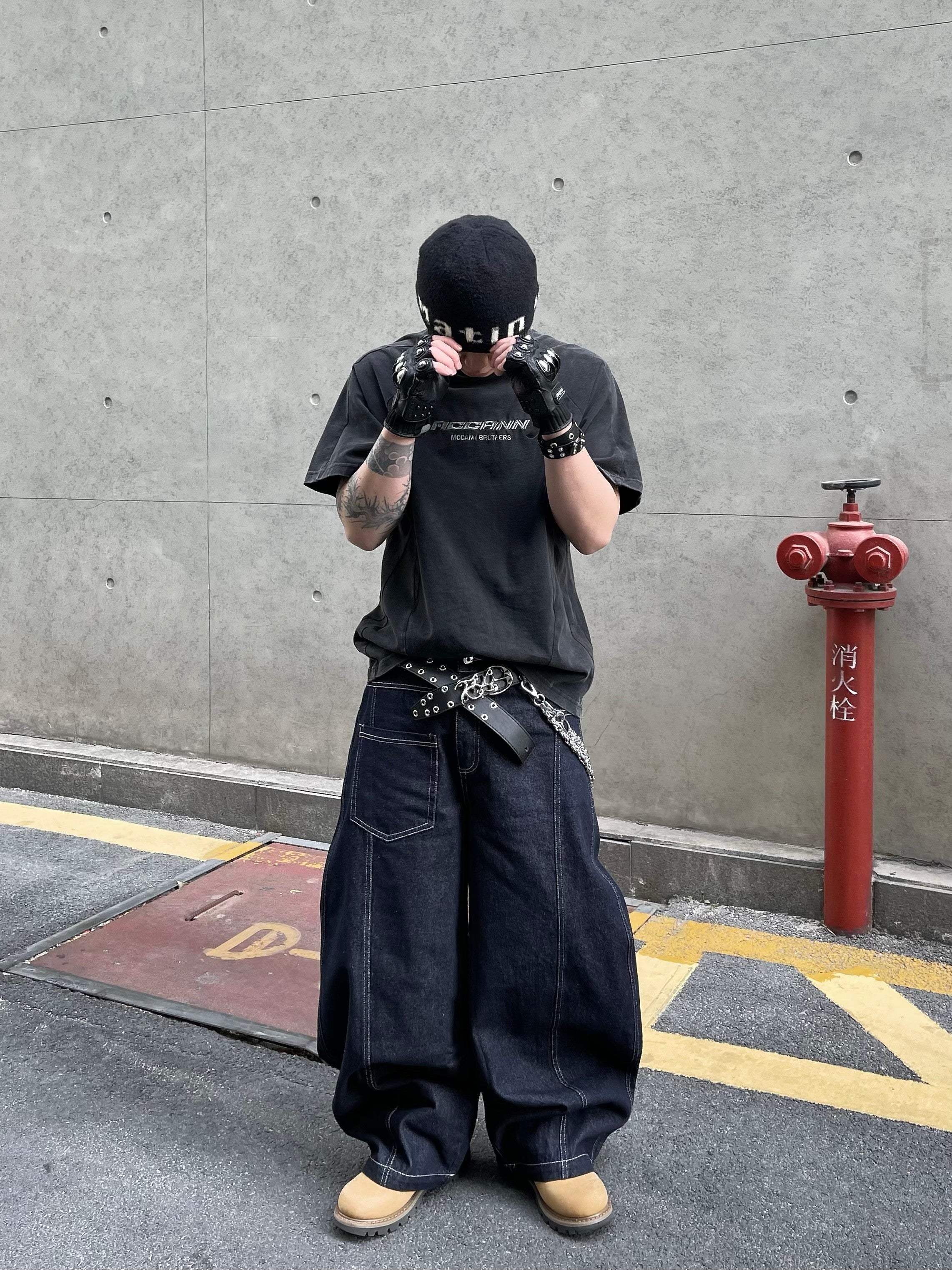레터 디자인 미드나잇 레블 모토 티셔츠
