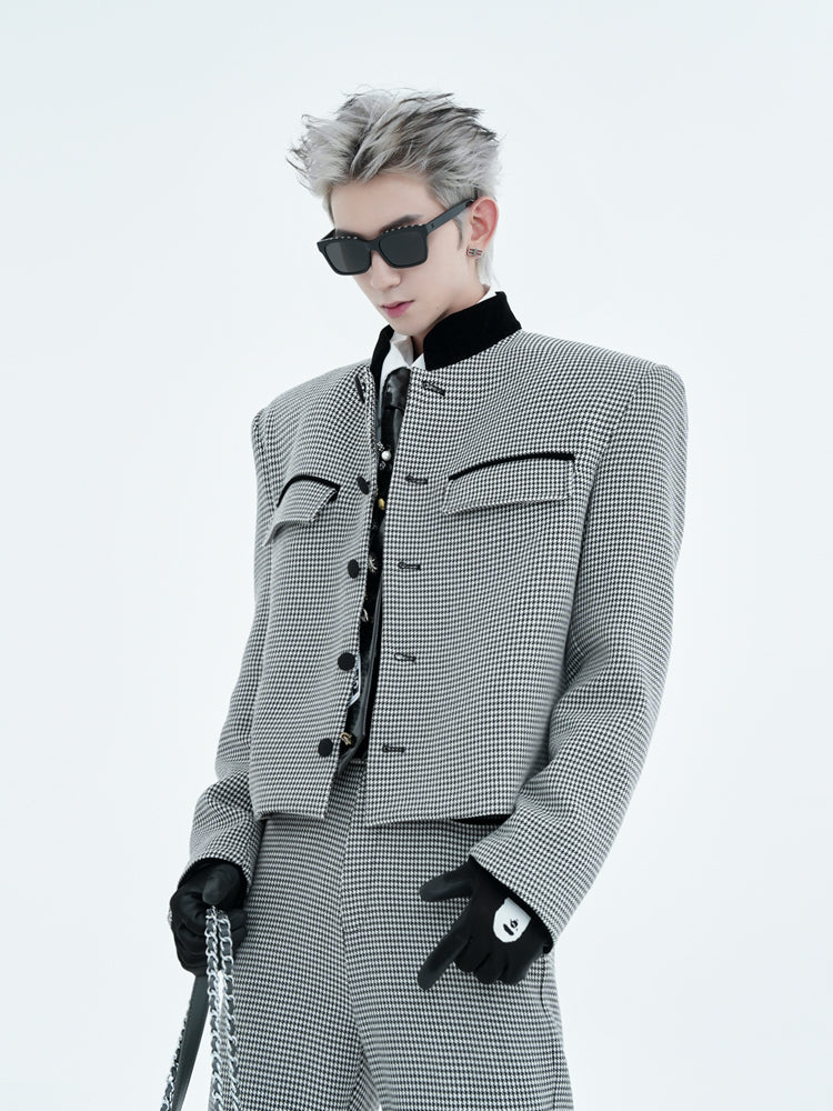 하운드투스 하이넥 블레이저