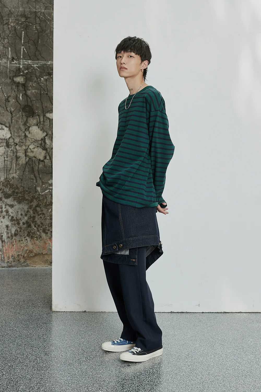 Classic Double-Pleated Dress Pants