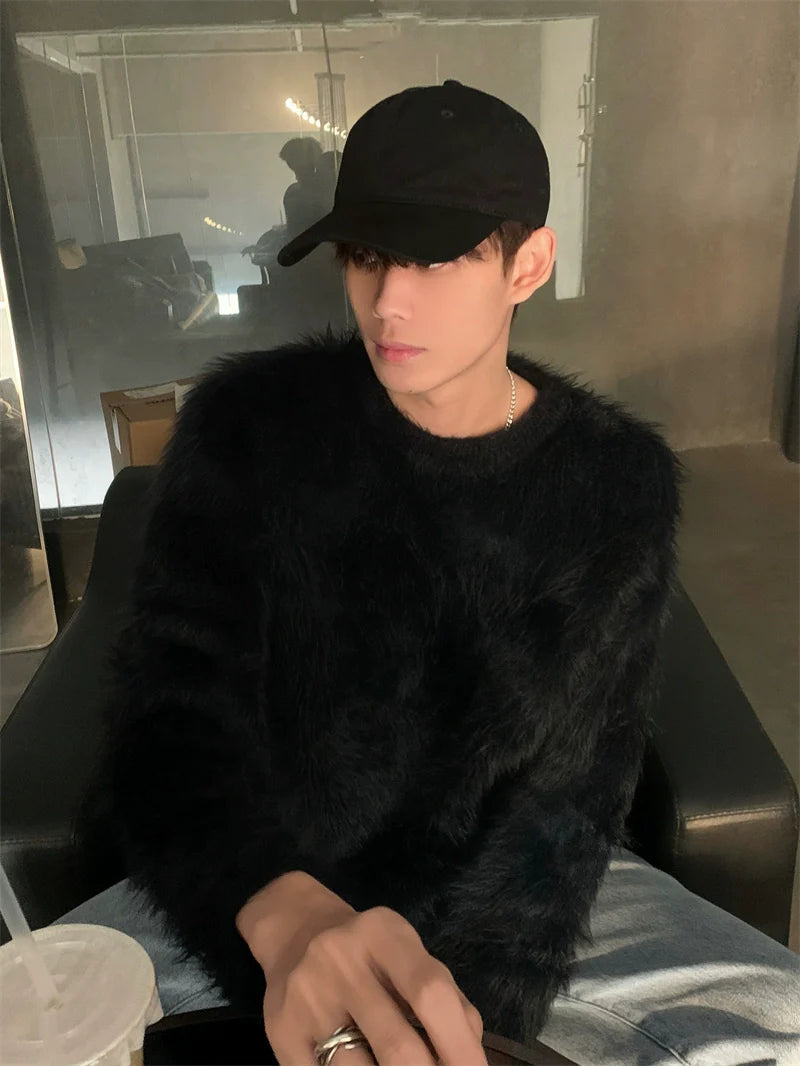 인조 모피 코트