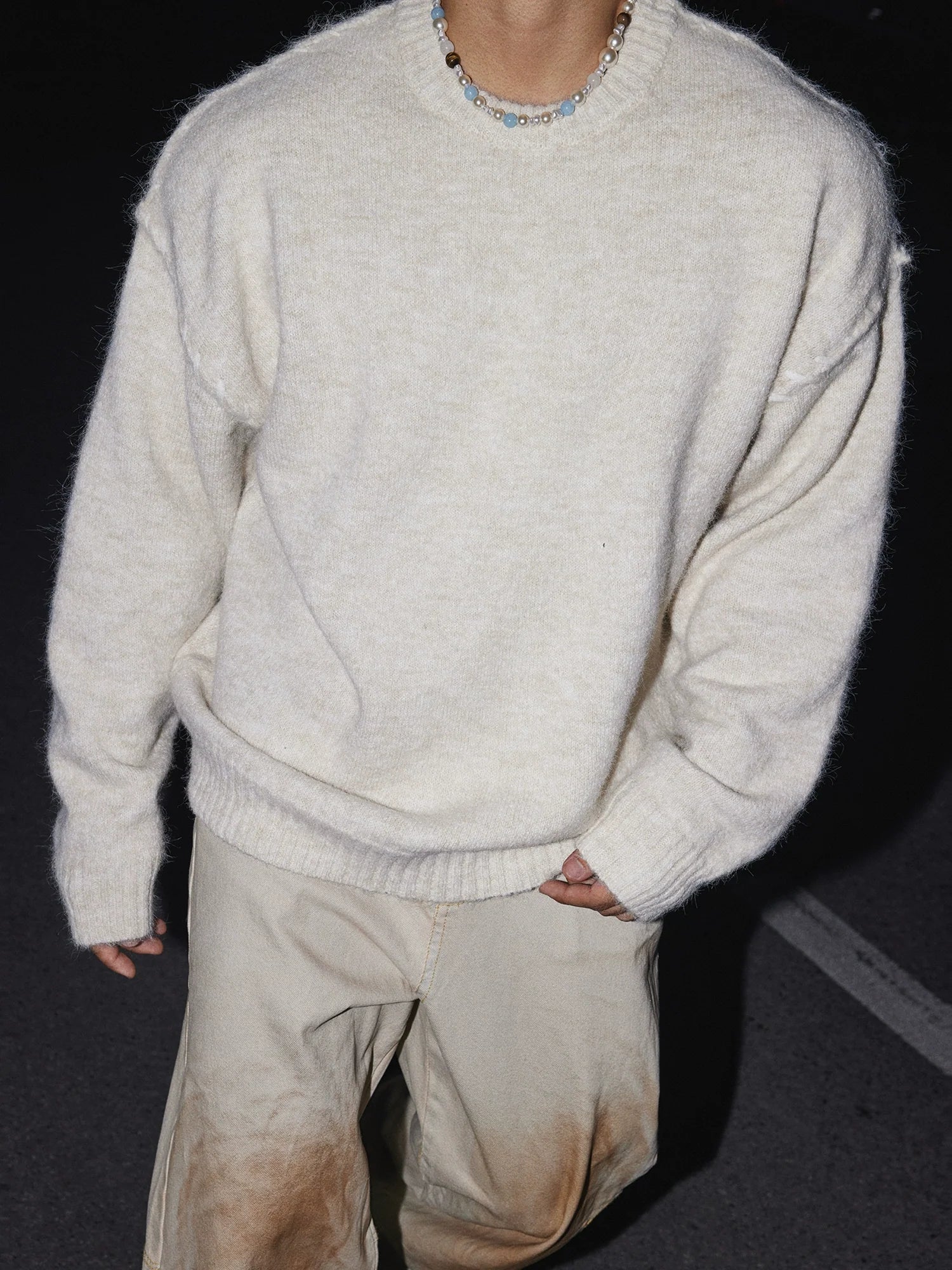 Cloudline Brushed Fleece Crew Sweater