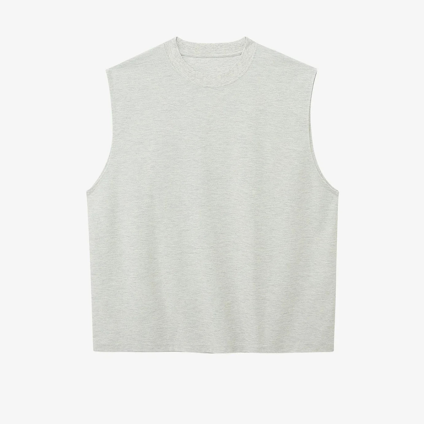 Crew Neck Sleeveless Vest/Tank Top
