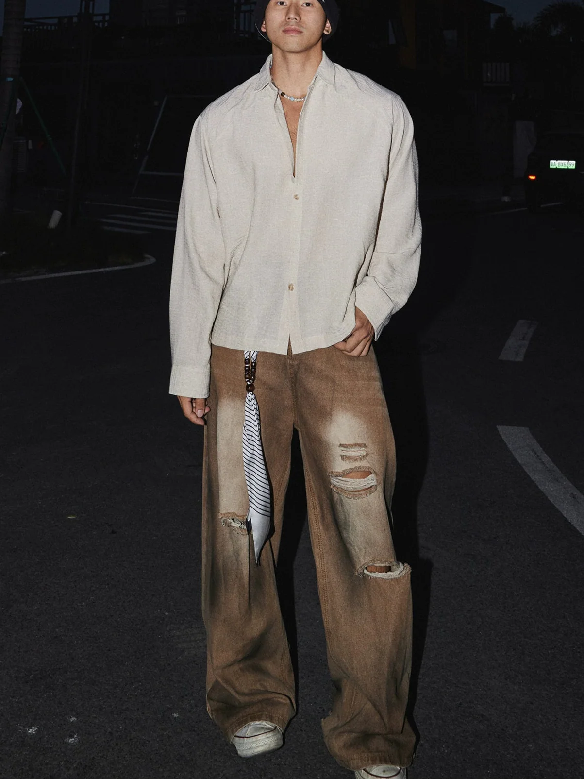 Sahara Breeze Textured Button Shirt