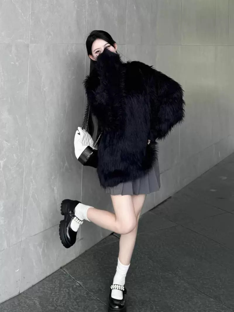Faux Fur Coat