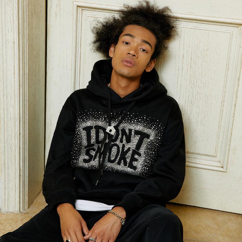 Diamond Gradient Logo Hoodie - chiclara