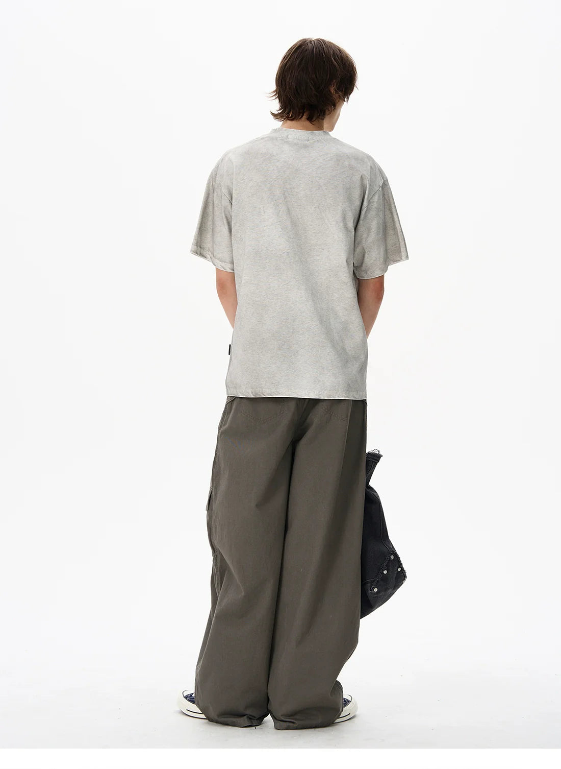 Vintage Flag Graphic Oversized T-Shirt