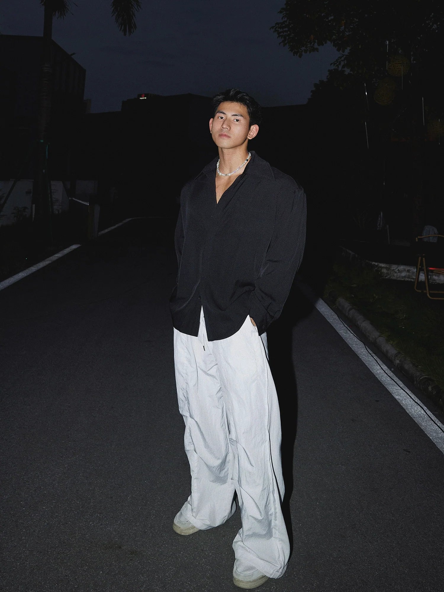 Classic White Oversized Dress Shirt