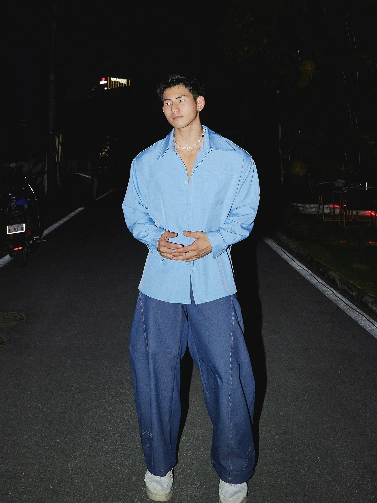 Classic White Oversized Dress Shirt