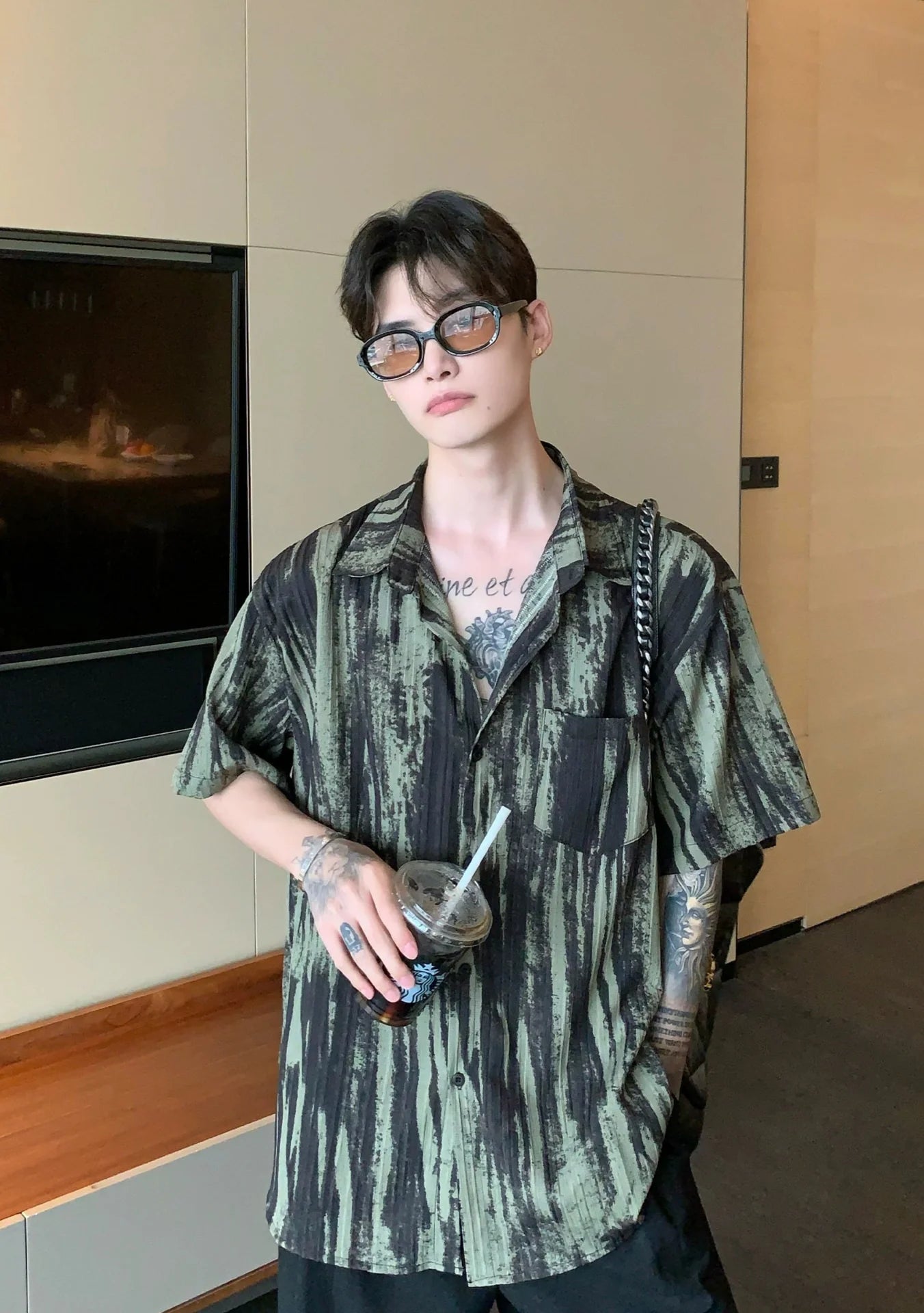 Abstract Brush Stroke Shirt