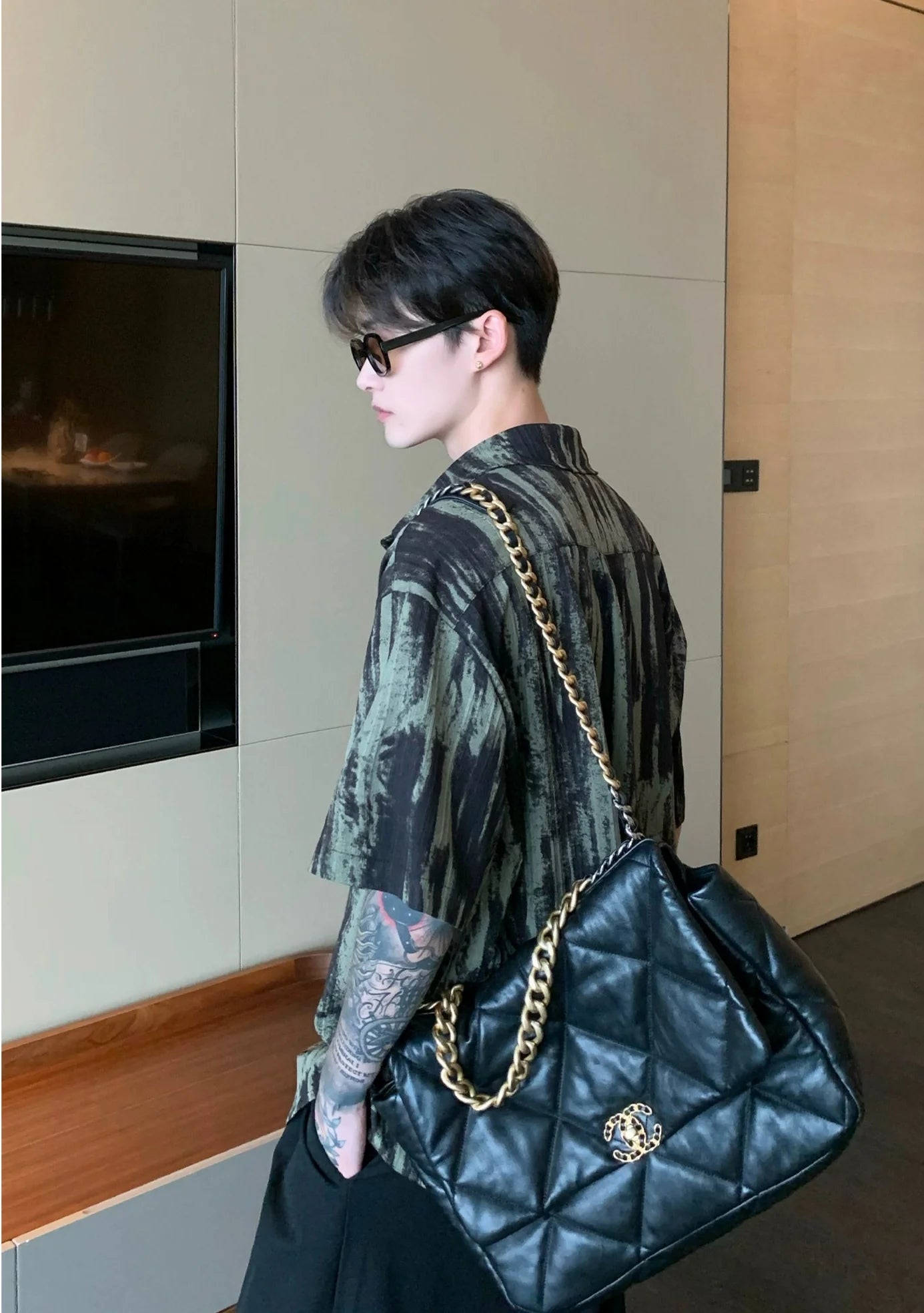 Abstract Brush Stroke Shirt