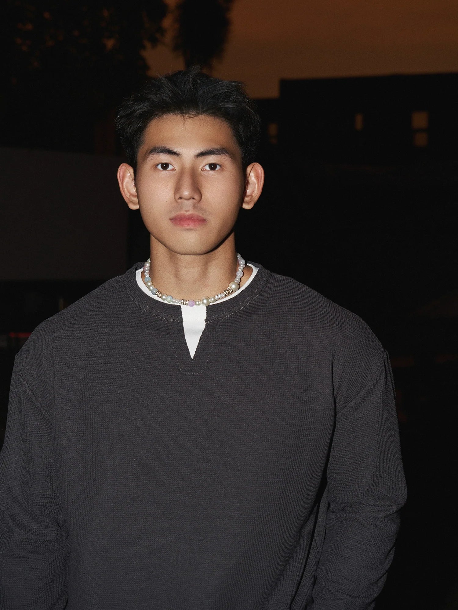 Heather Classic Cotton Sweatshirt