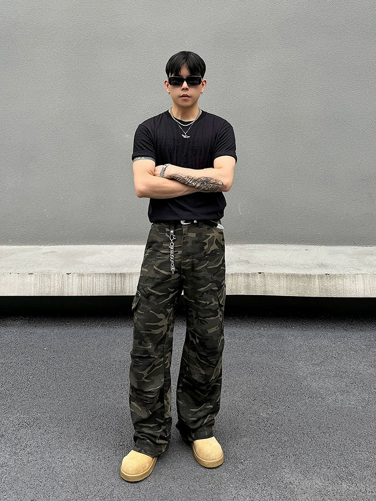 쉐도우 레콘 카모 카고 팬츠