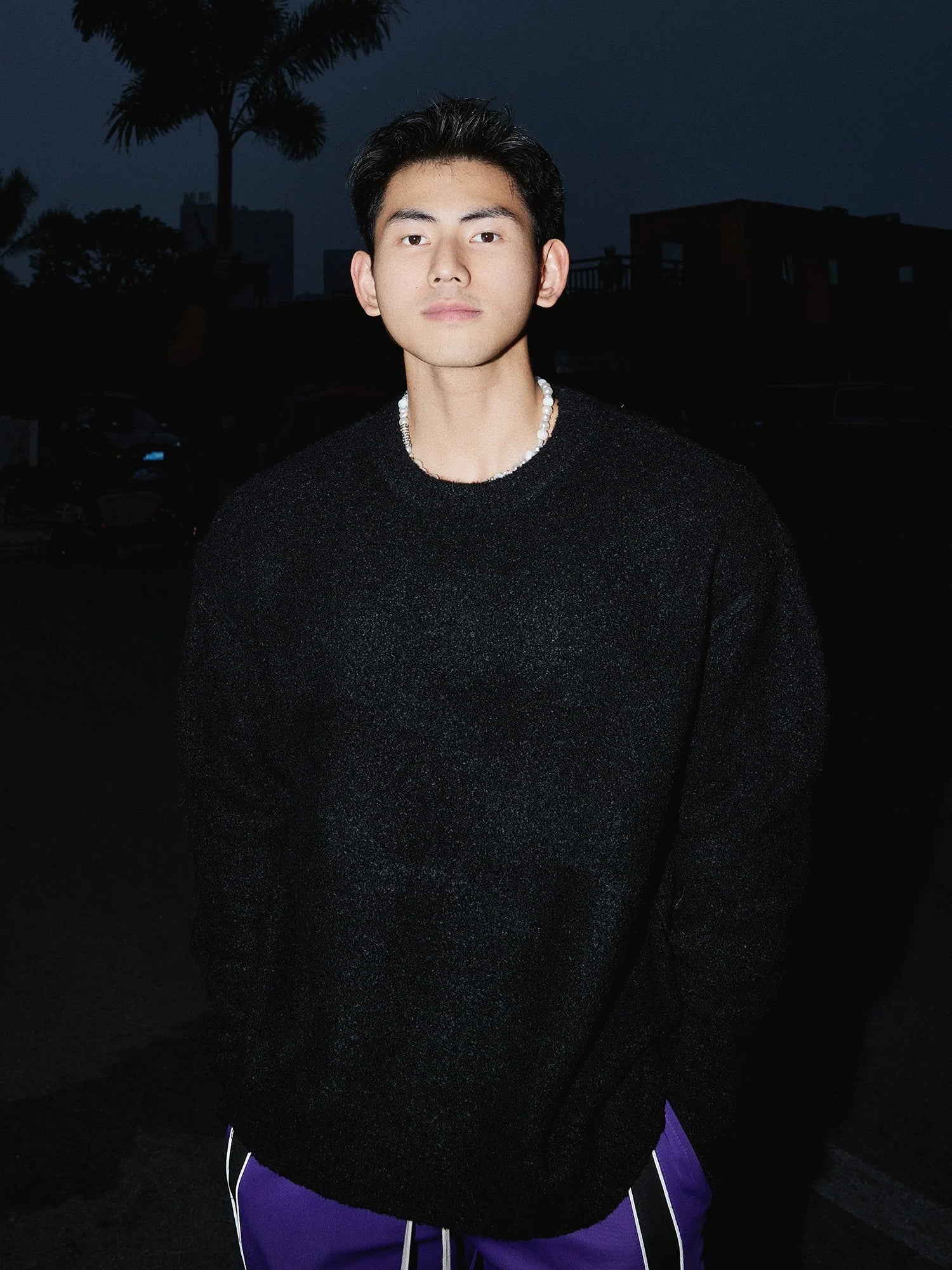 Textured Knit Sweater