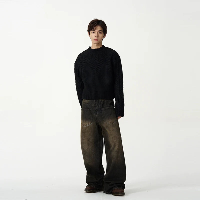 Full Cable Knit Sweater