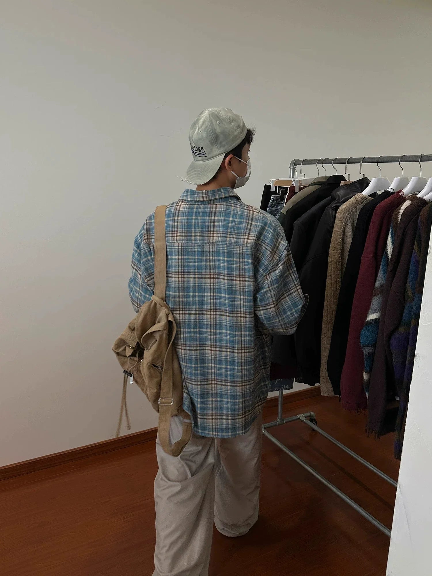 Plaid Casual Flannel Shirt