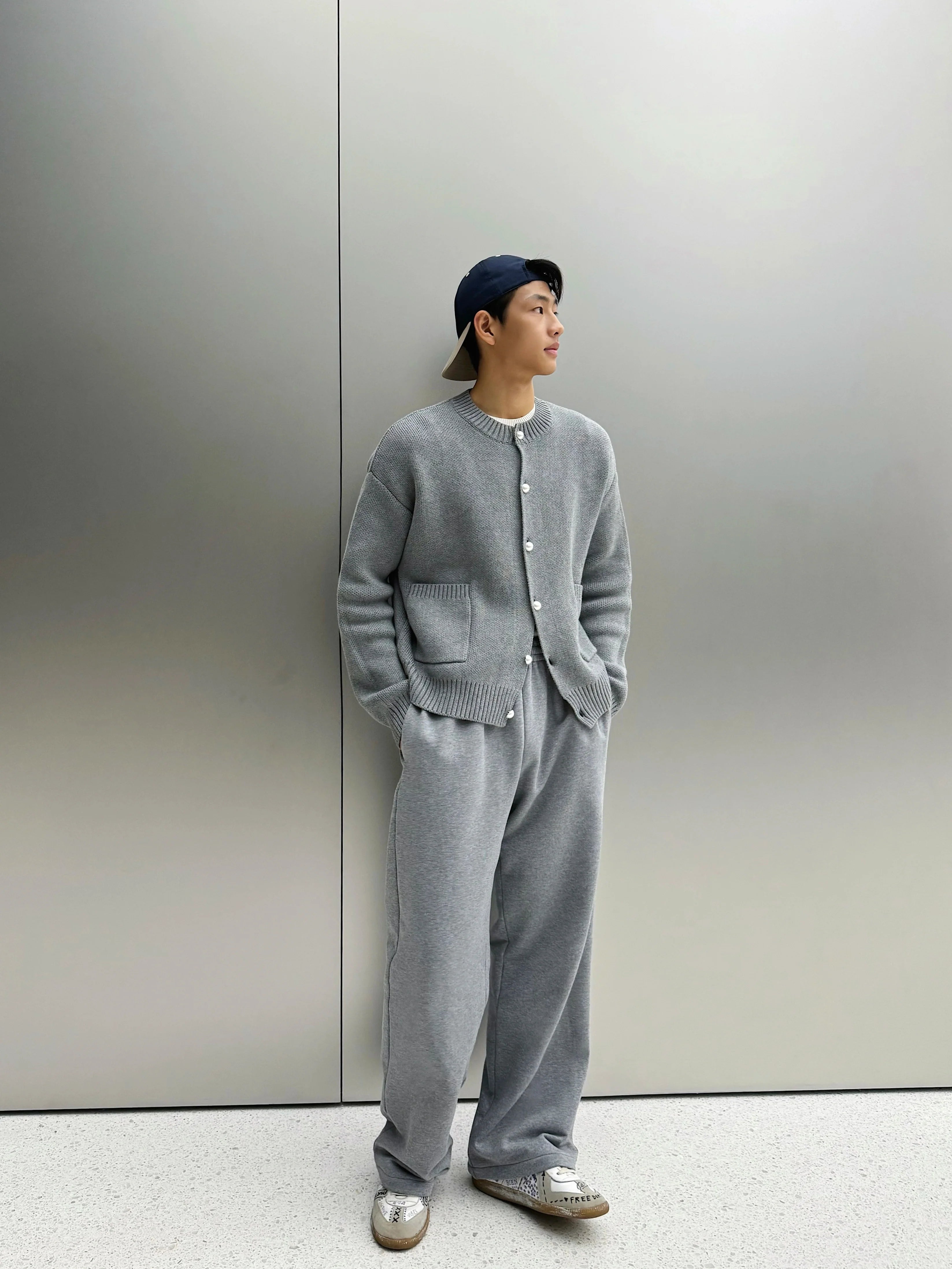 Grey Milk Style Cardigan