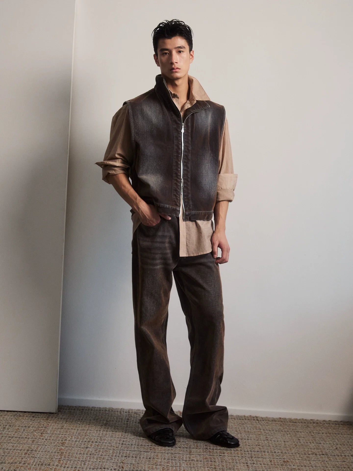 RustFade Flare Jeans