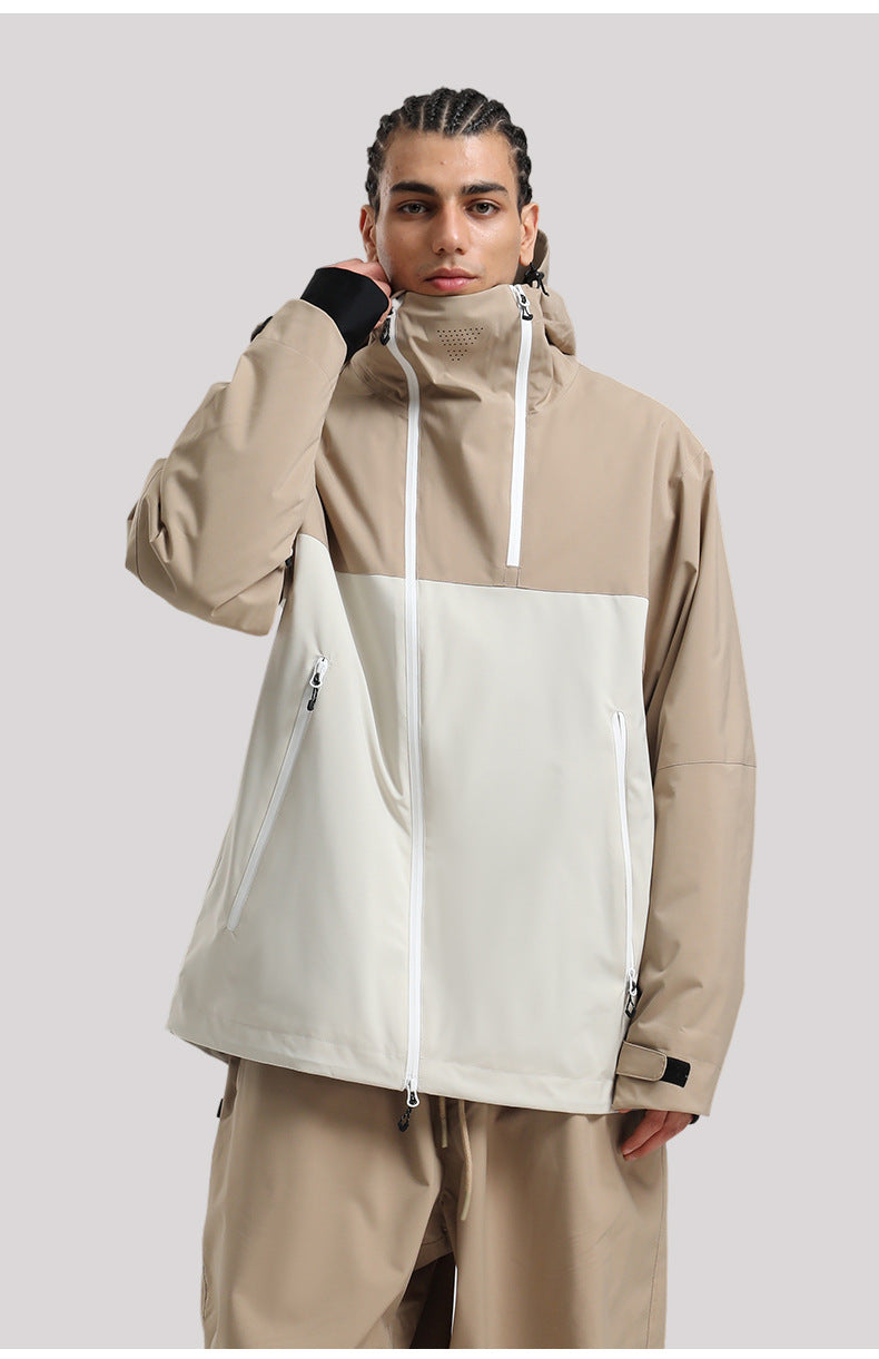 모놀리스 엣지 블록 스노우 재킷