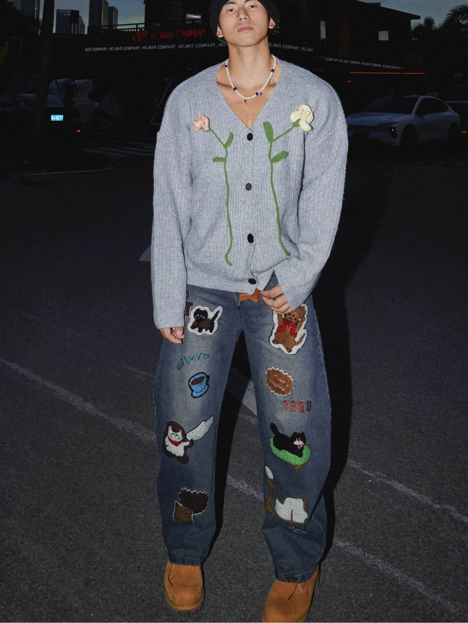 Blossom Vine Knit Cardigan