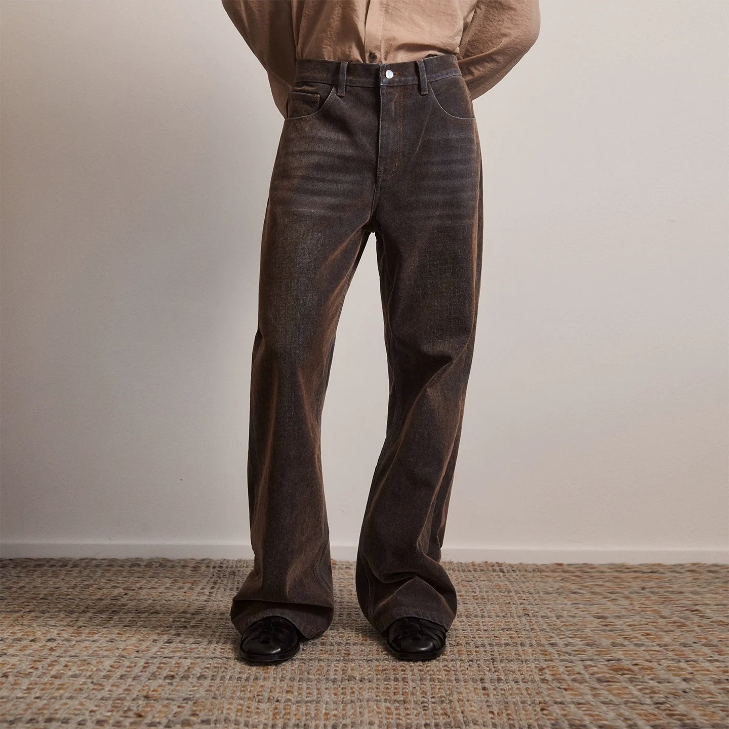 RustFade Flare Jeans