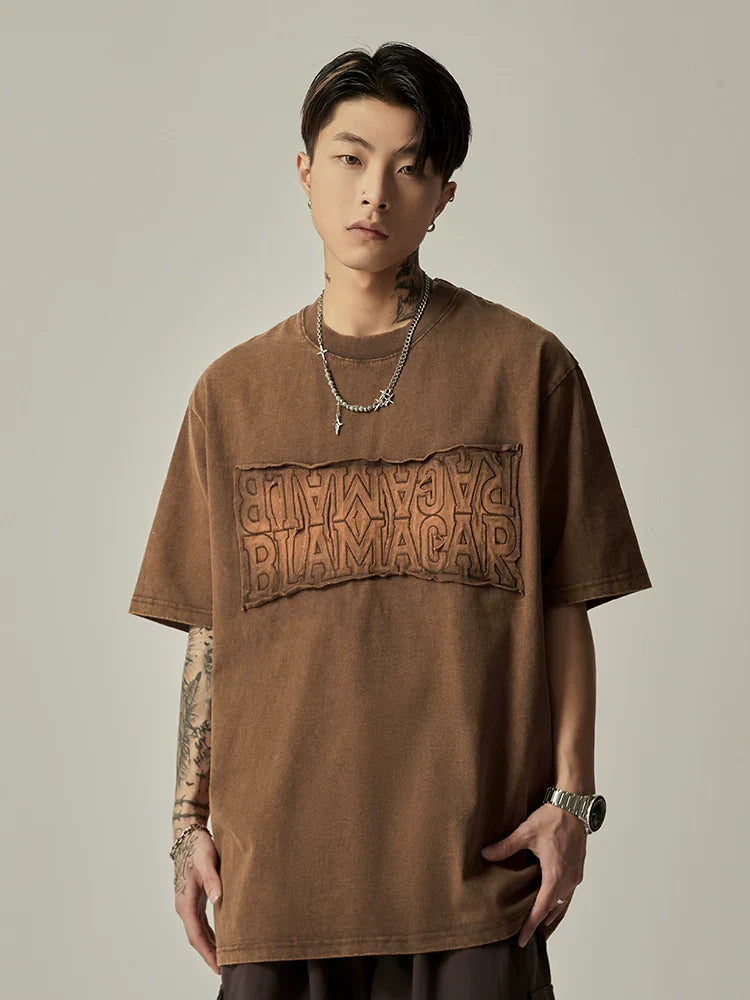 Vintage Washed Oversized Graphic Tee