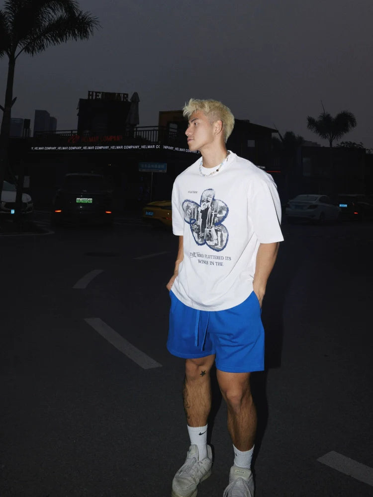 Drawstring Athletic Shorts