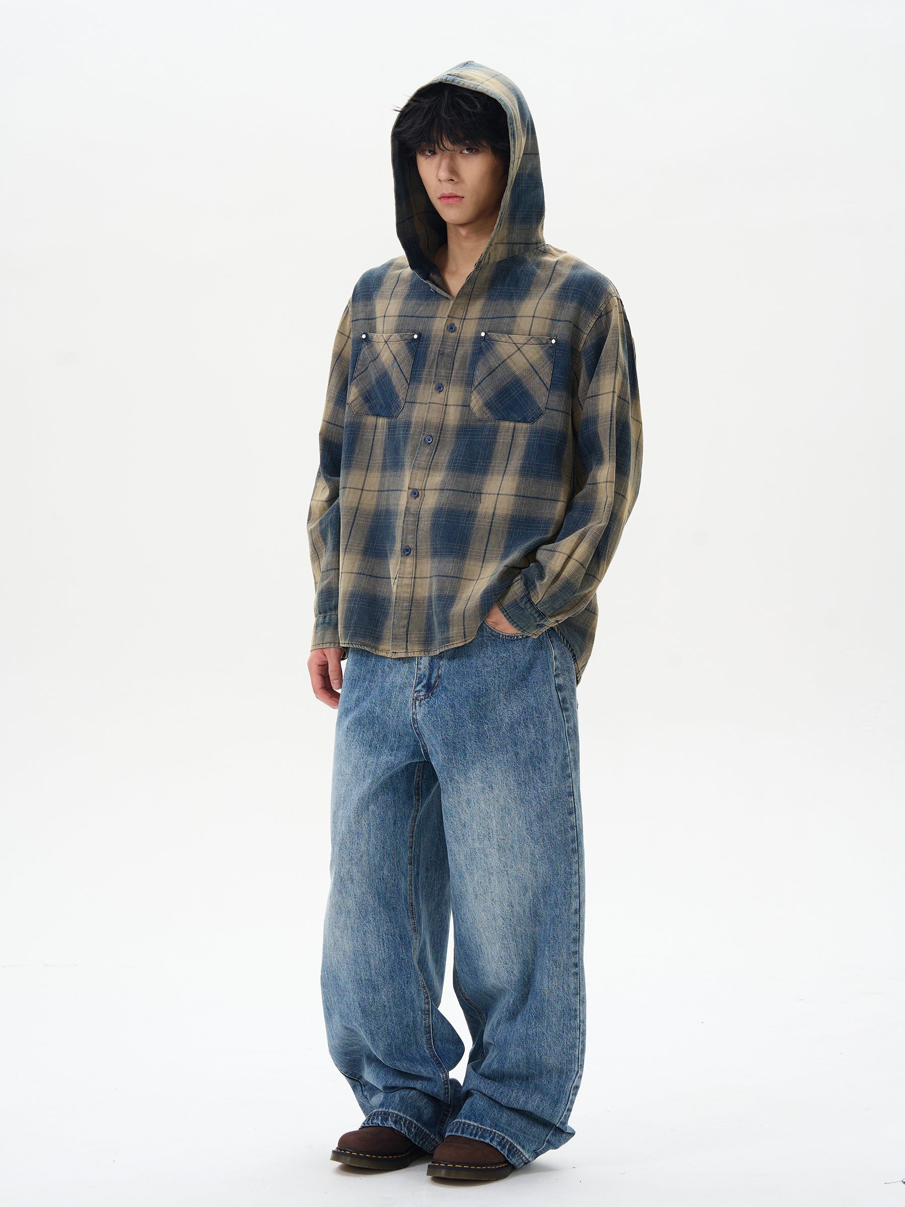 Vintage Wide Leg Baggy Jeans