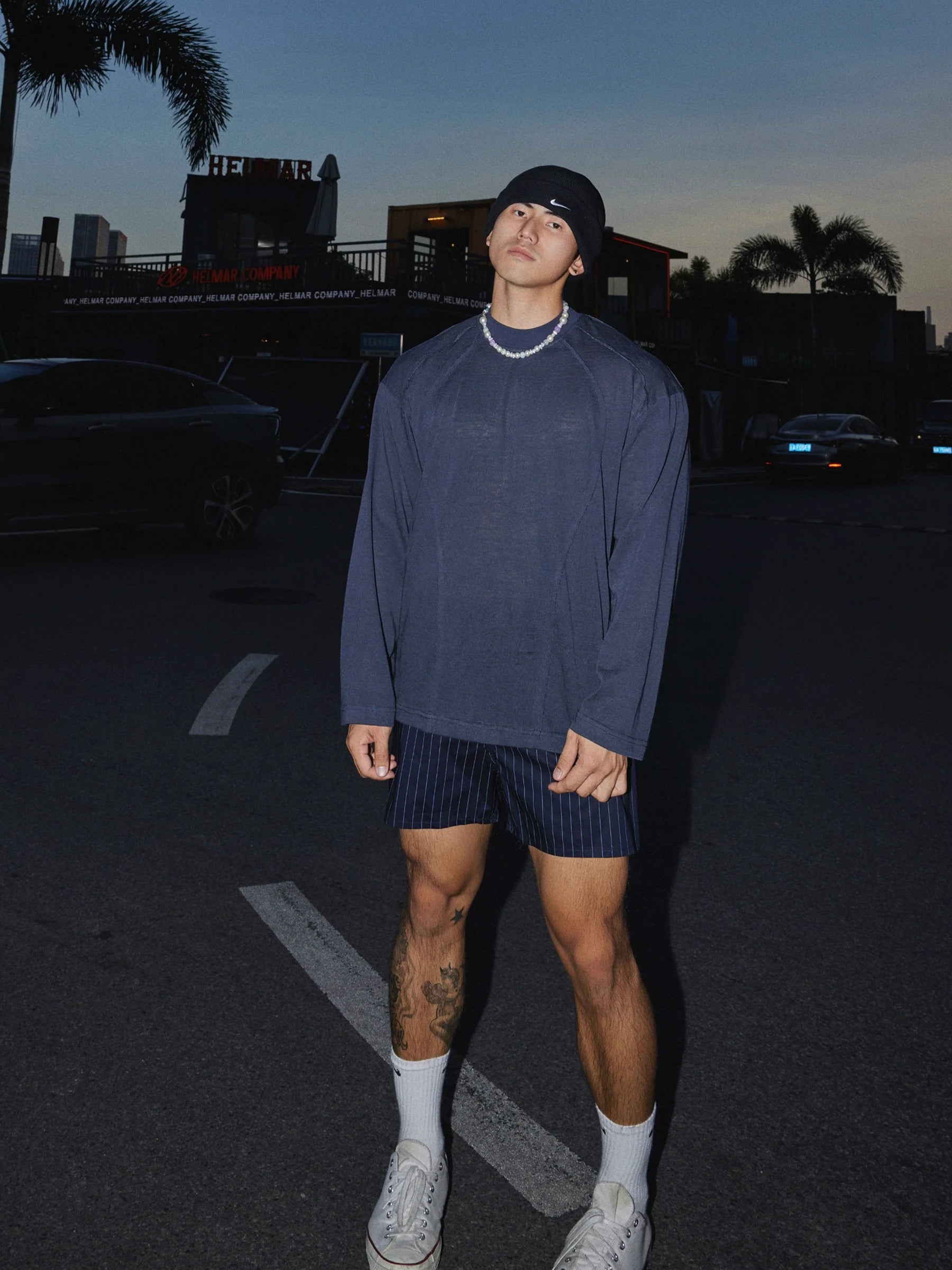 Pinstripe Boxer Shorts