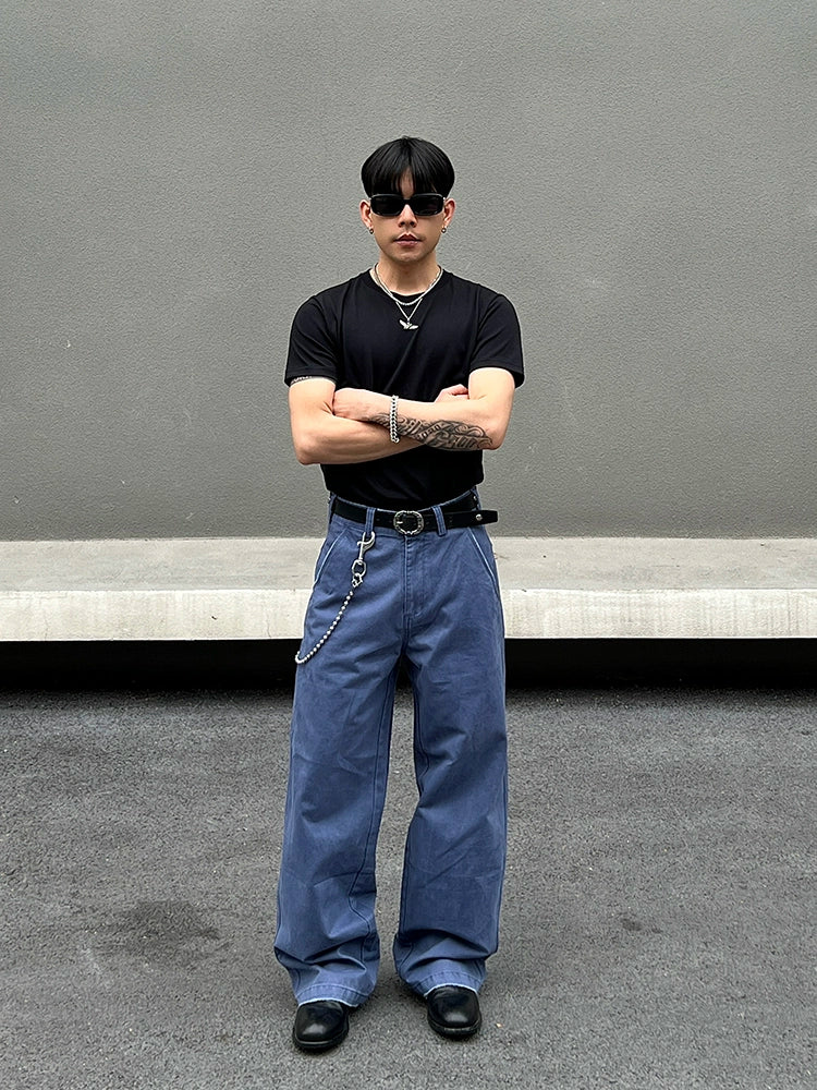 베이 작업복 바지