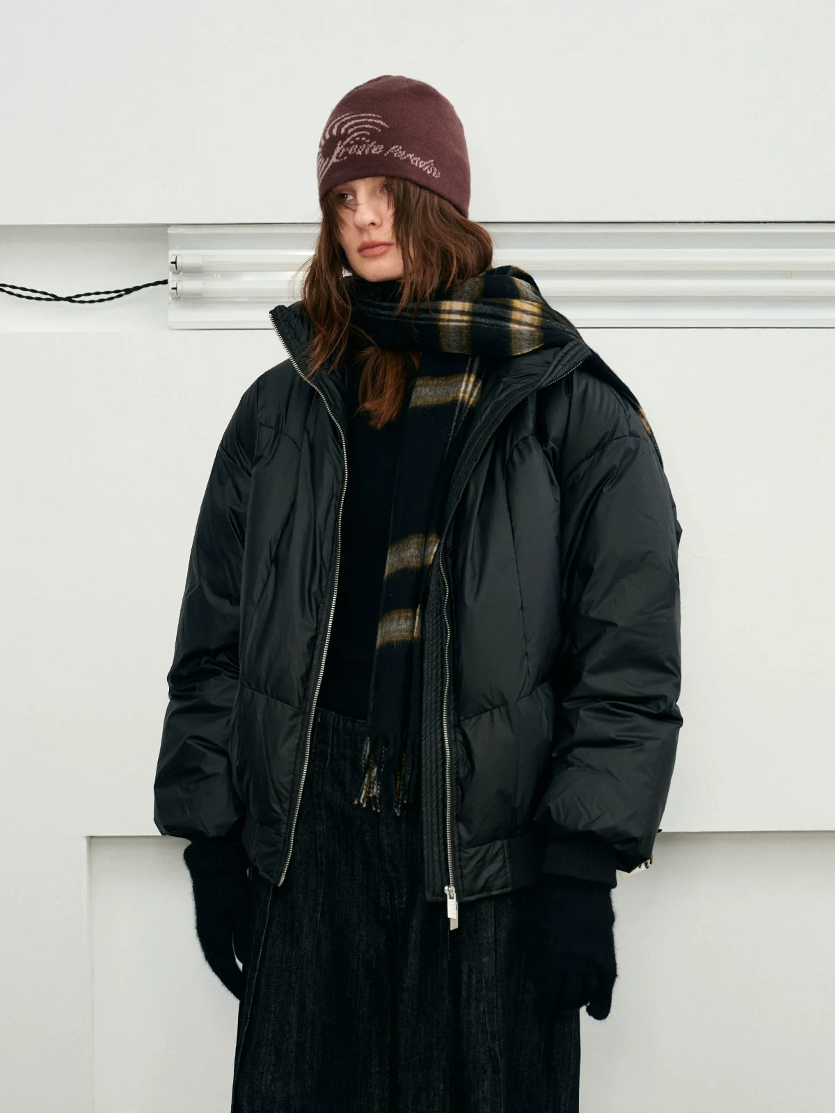 Classic Black Down Puffer Jacket