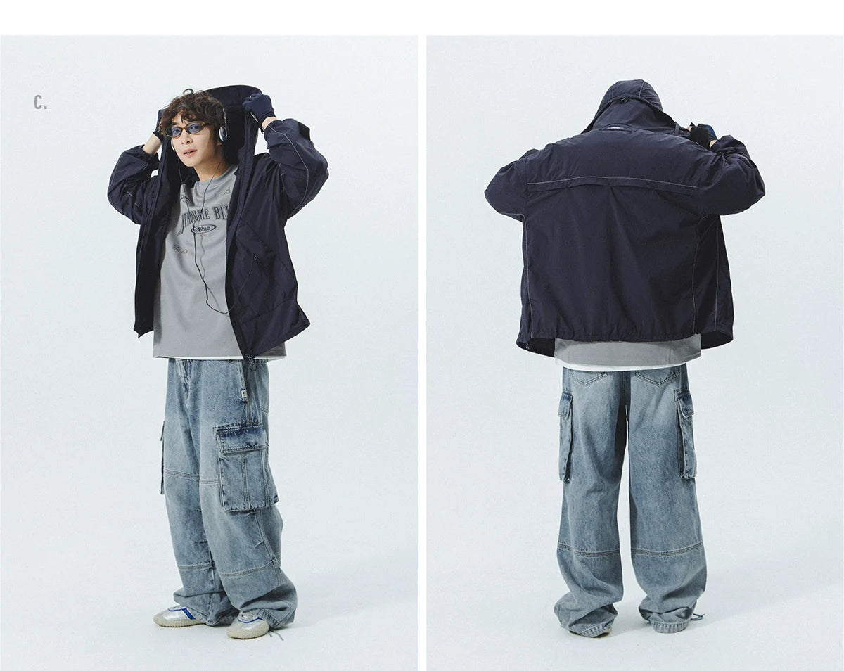 자외선 차단 후드 바람막이