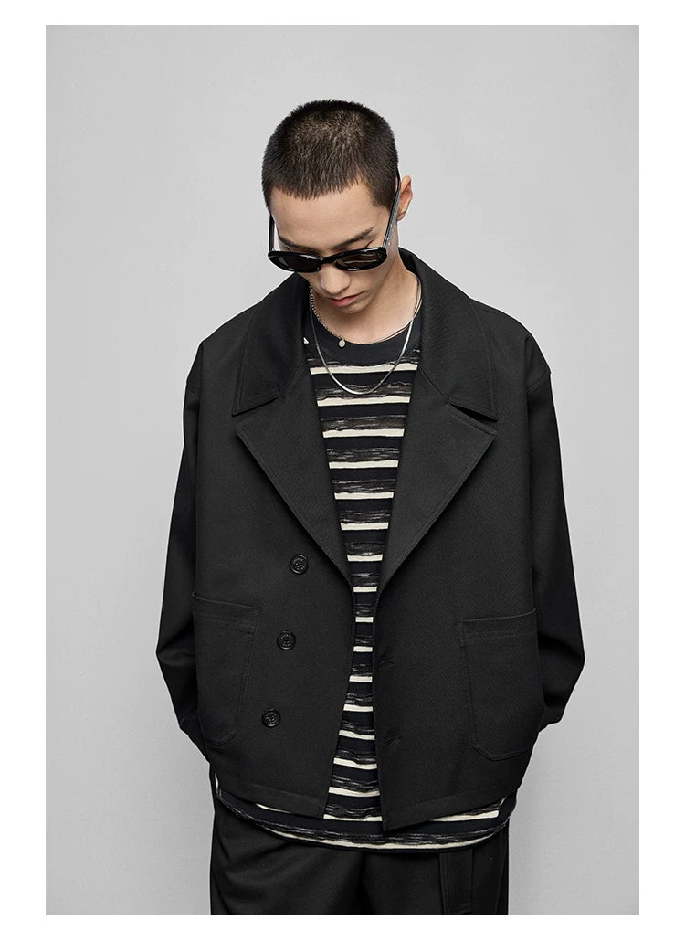 Round Neck Oversized Striped Long Sleeve Top