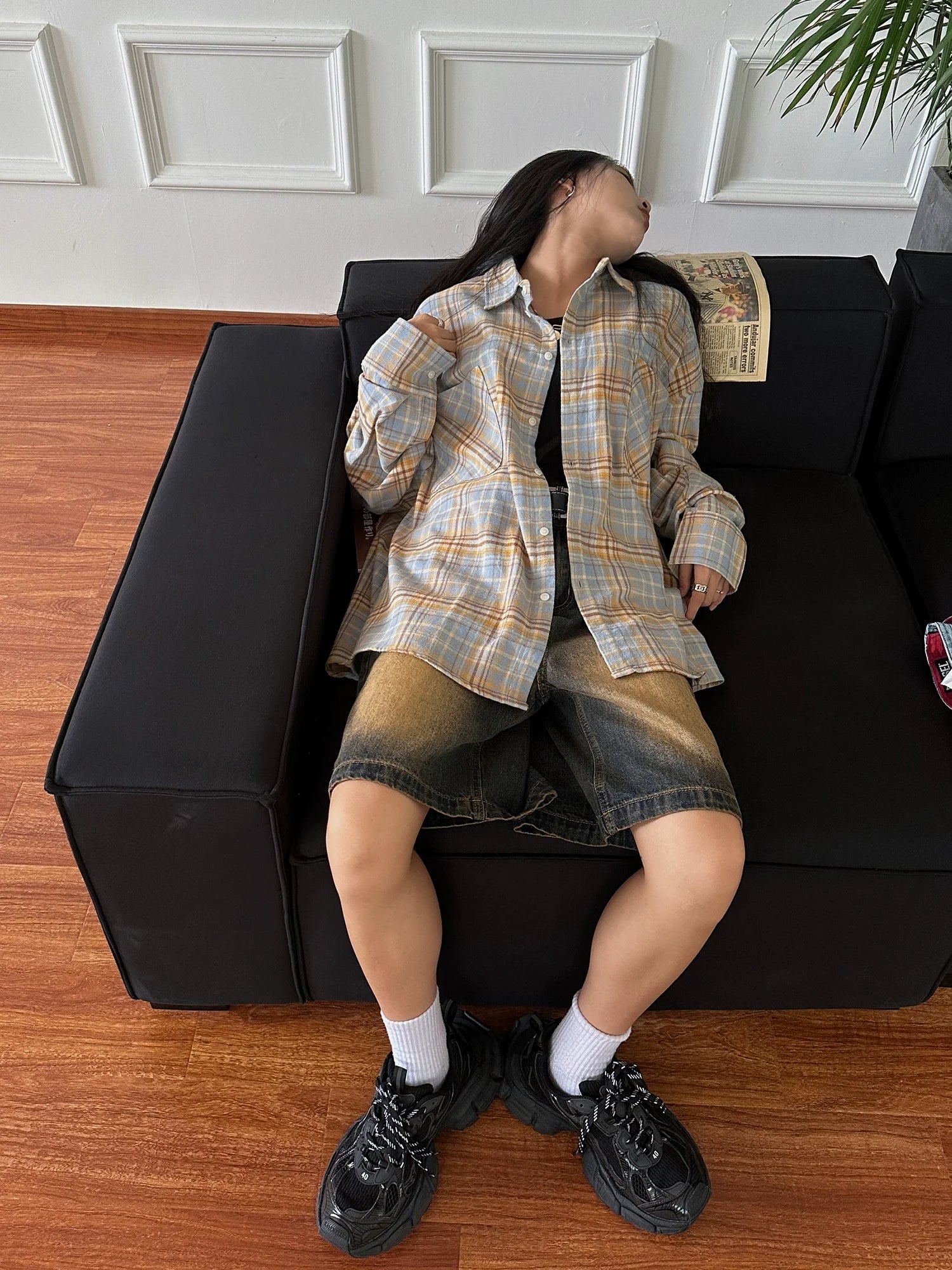 Plaid Casual Flannel Shirt