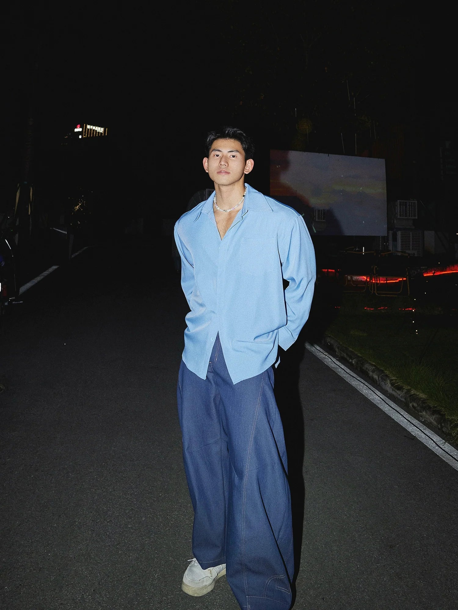 Classic White Oversized Dress Shirt