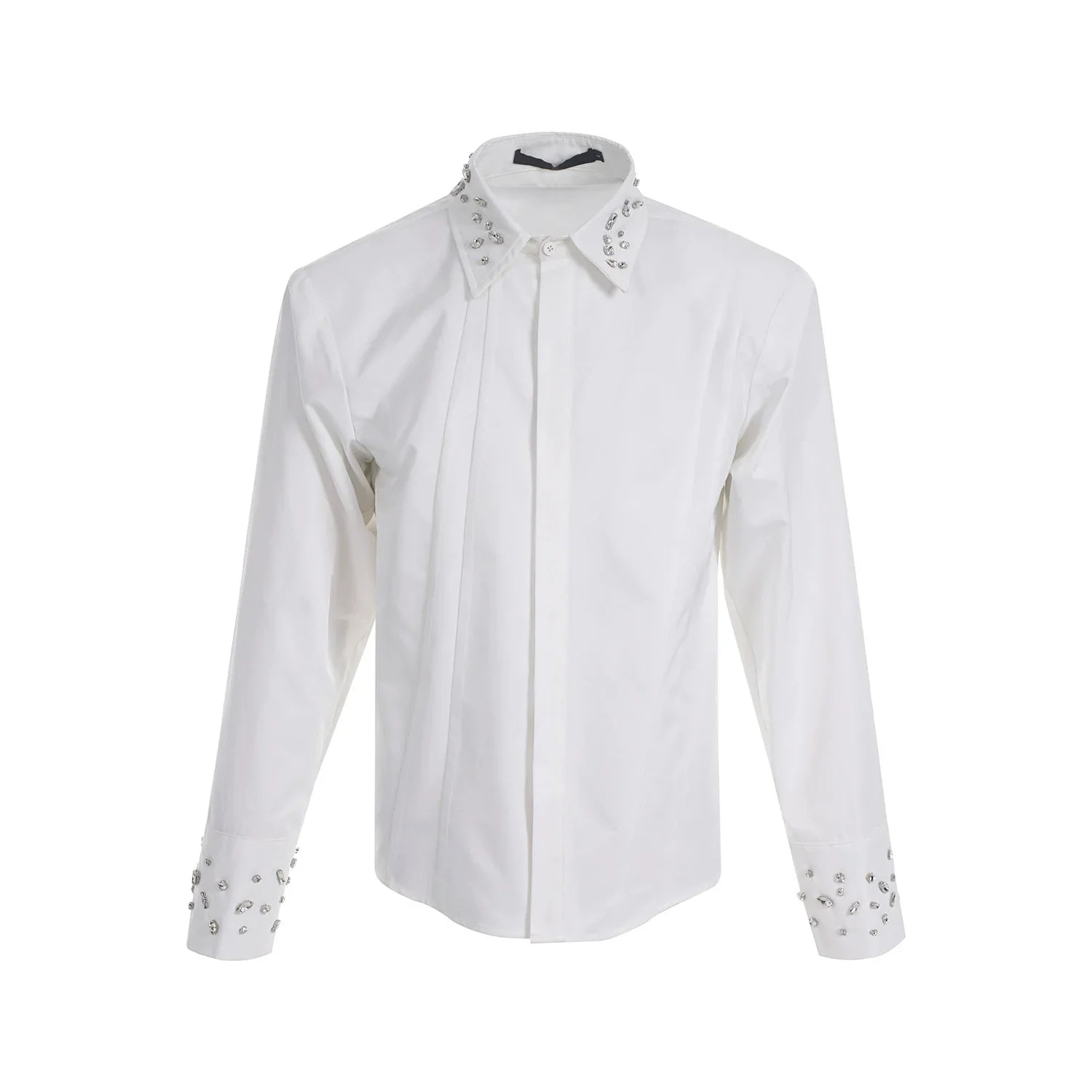 Crystal Collar Shirt