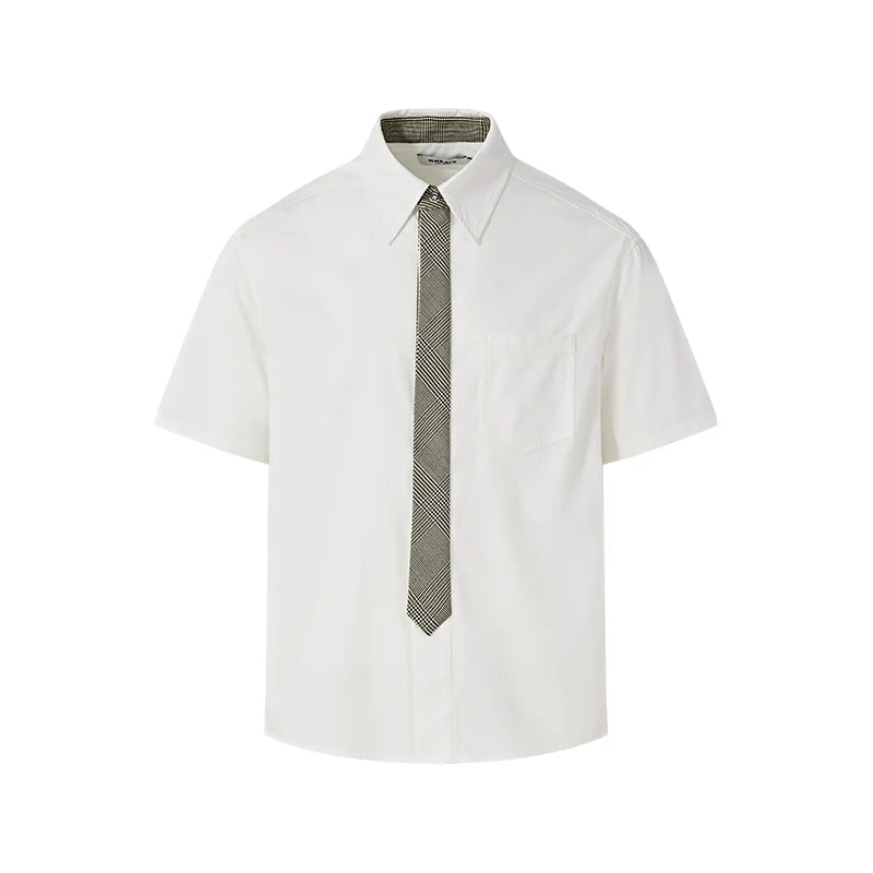 Preppy Short Sleeve Shirt