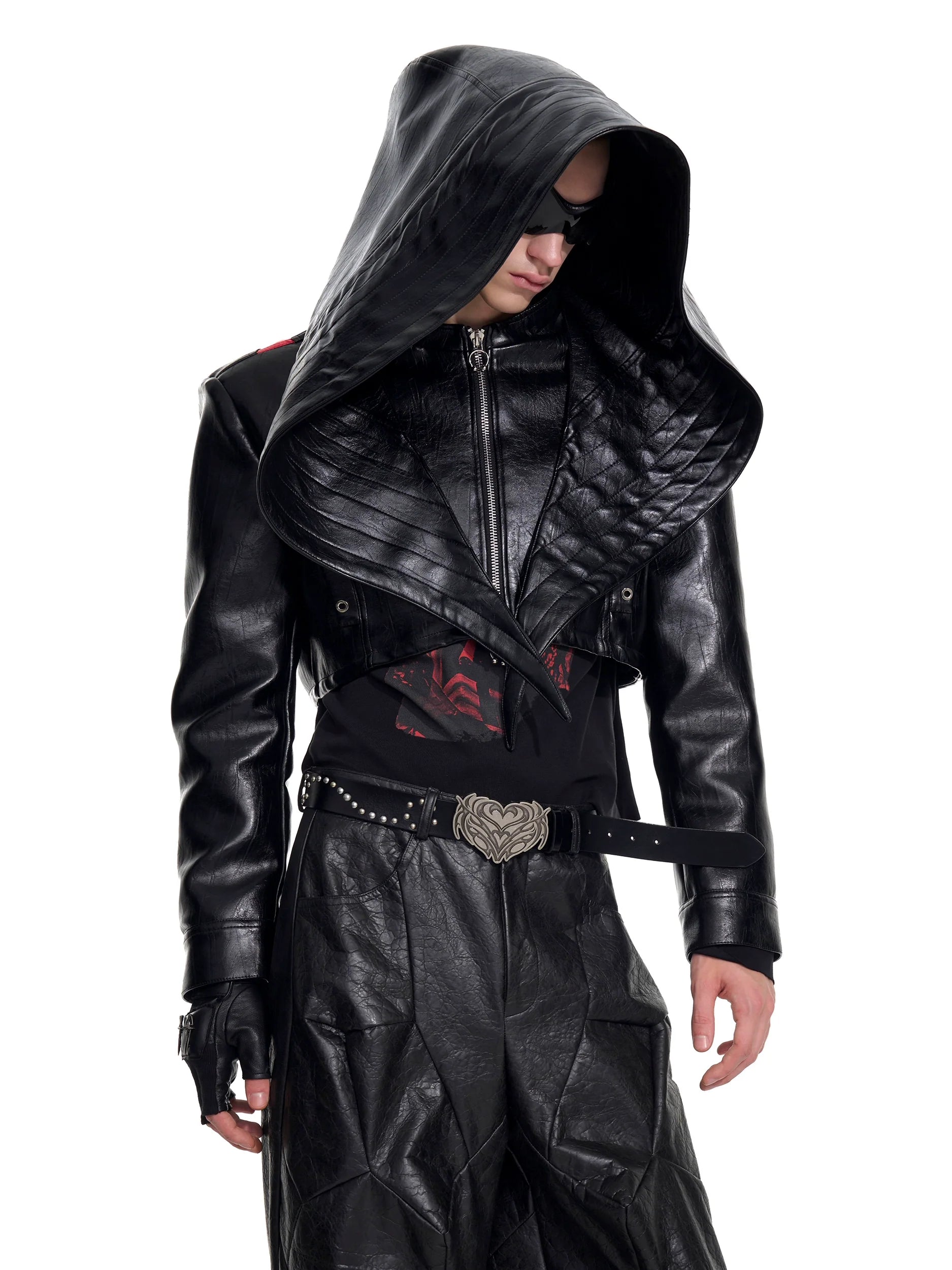 Black Bat Hooded Jacket