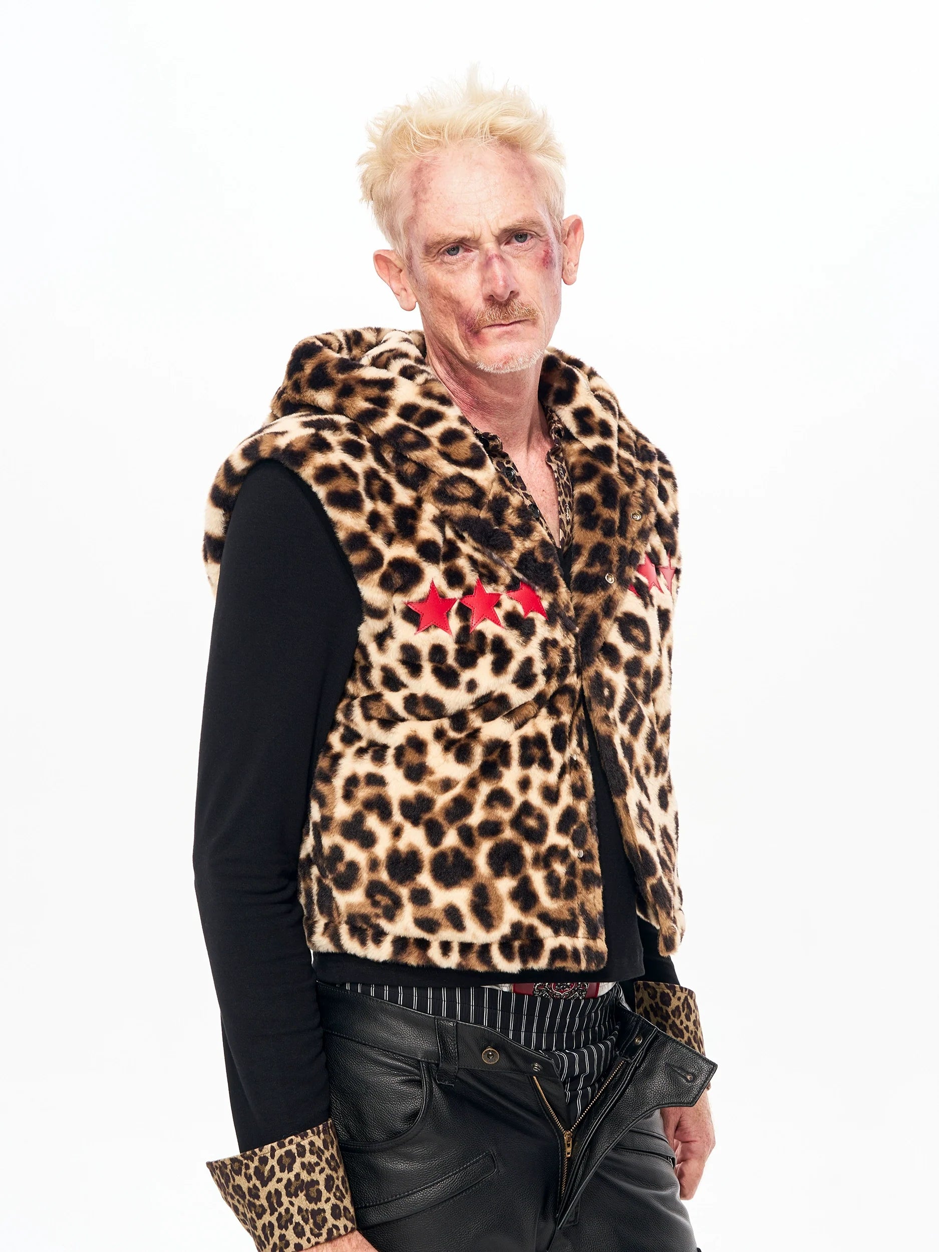 Wildstar Leopard Hooded Vest