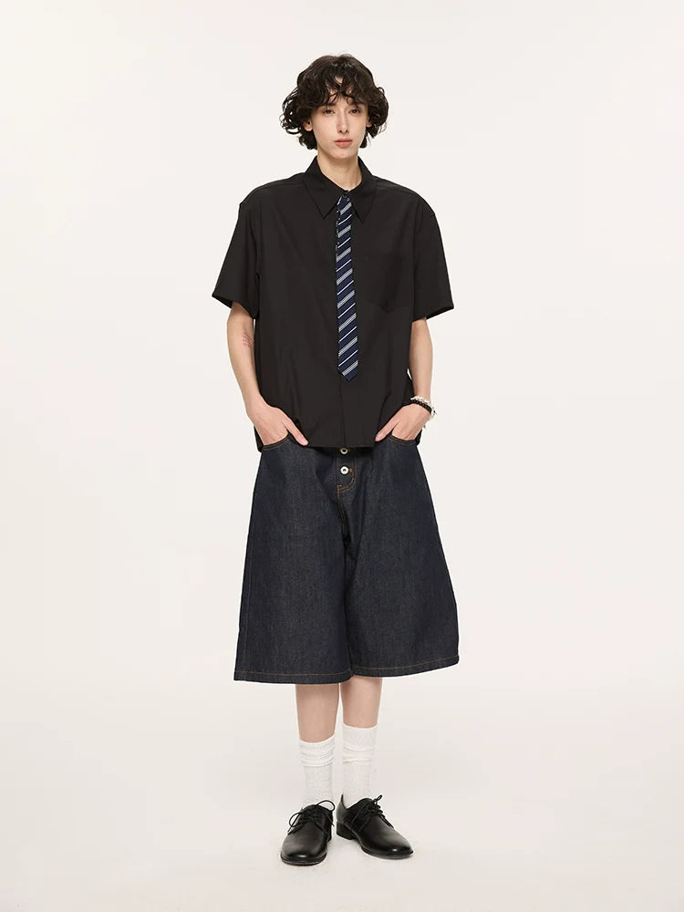 Preppy Short Sleeve Shirt