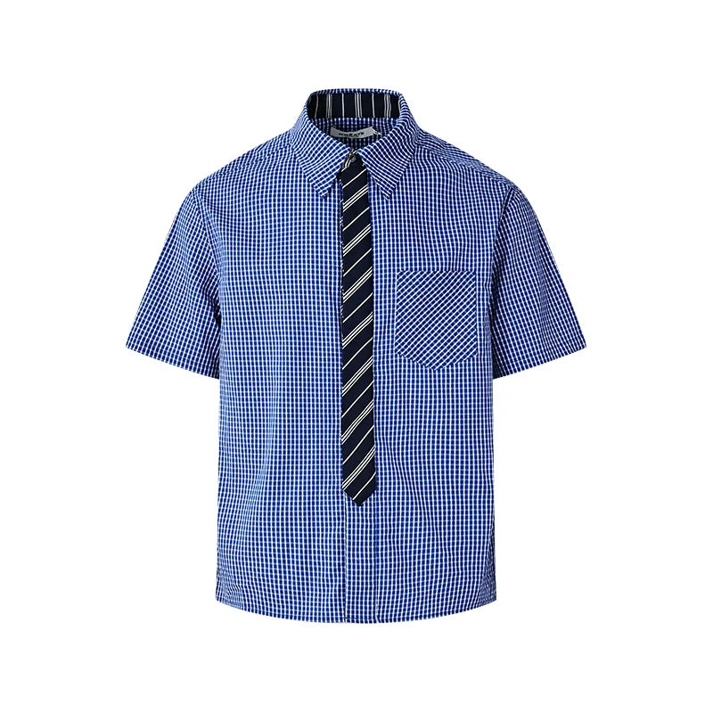 Preppy Short Sleeve Shirt